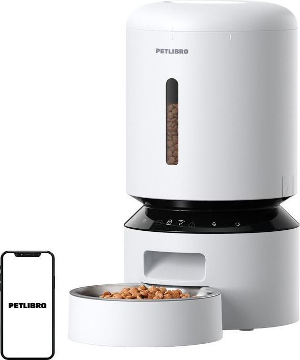 Petlibro Granary WiFi feed dispenser, 5L (white) (5 l)
