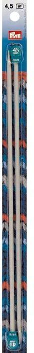 Produktbild Prym Stricknadeln 4.50 mm, Alu, 2 Stück, Grau