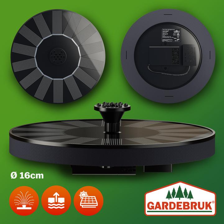 Produktbild Gardebruk Solarspringbrunnen