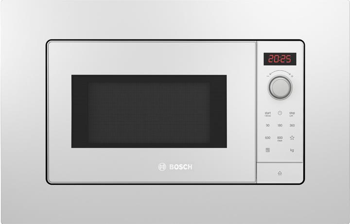 Actual product image Bosch Hausgeräte Microwave Oven | BFL623MW3 | Built-in | 20 L | 800 W | Convection | White (20 l)