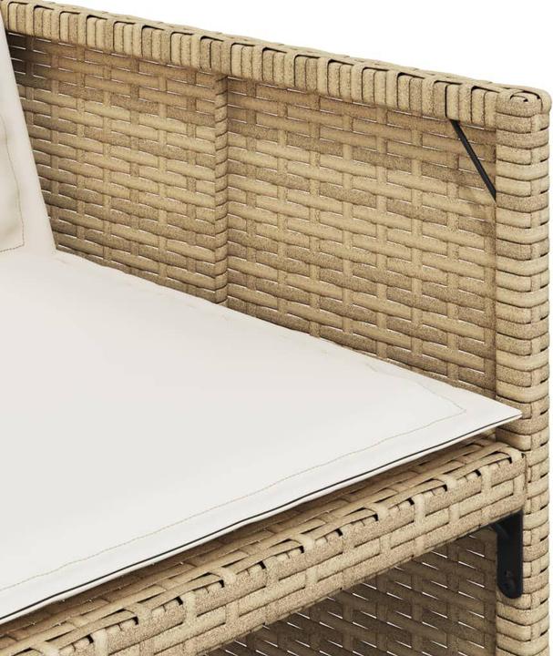 Produktbild vidaXL Garten Essgruppe (165 x 106 x 73 cm)