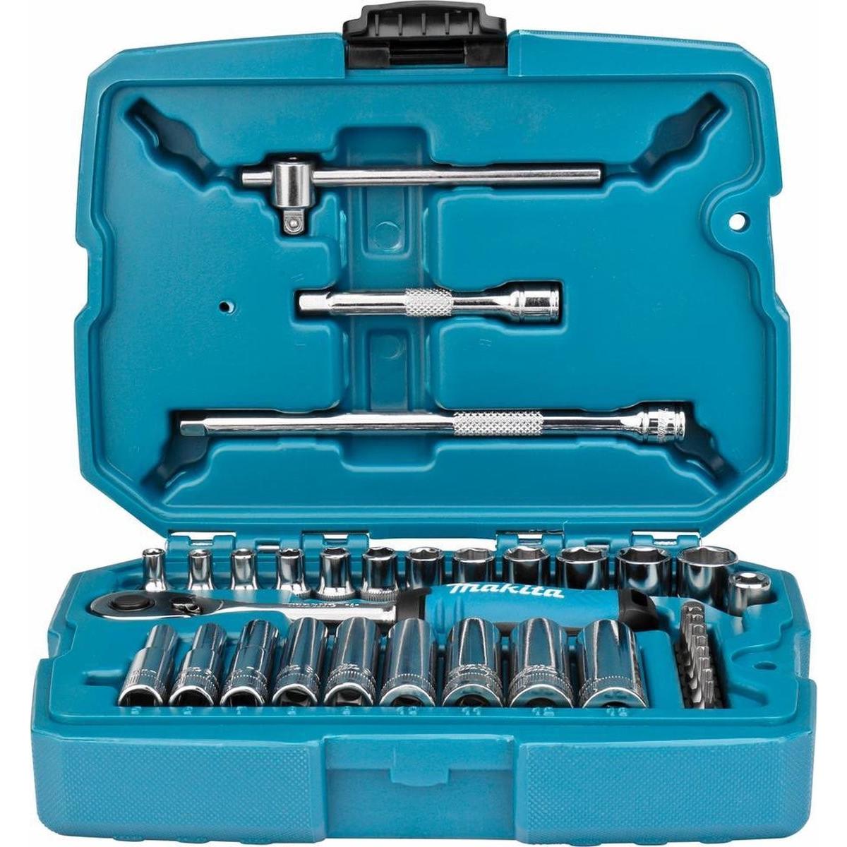 Makita, Chiave a cricchetto, Set di cricchetti e punte (1/4")