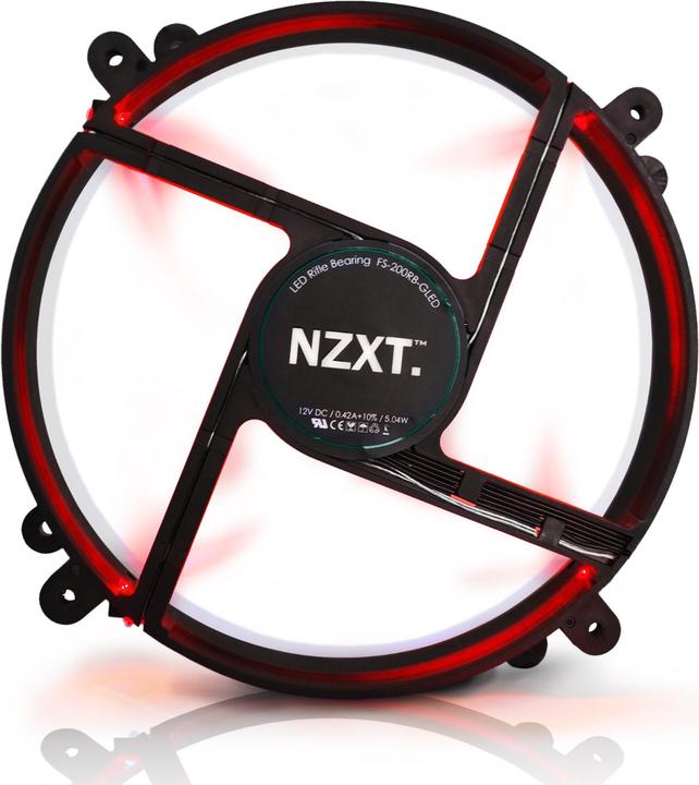 Image du produit NZXT FS-200 Enthusiast Silent Case Fan (200 mm)