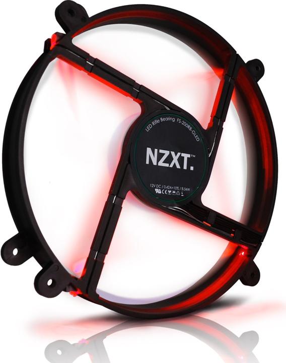 Image du produit NZXT FS-200 Enthusiast Silent Case Fan (200 mm)