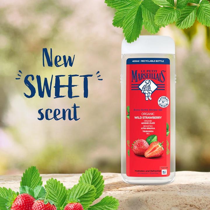 Produktbild Le Petit Marseillais Delicate Strawberry - 400ML (400 ml)