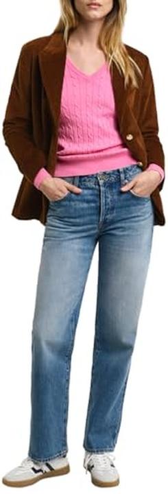 Produktbild GANT Stretch-Katoenen-V-Hals mit Logo (L)