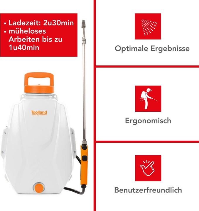 Produktbild Garden Lights Rückensprühgerät - Akkubetrieben - 12 L (12 l)