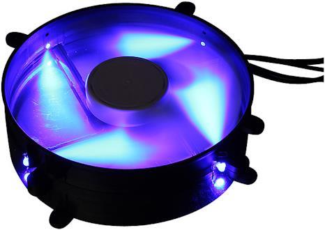 Produktbild NZXT FS-200 Enthusiast Silent Case Fan, blue LED - 200mm (200 mm)