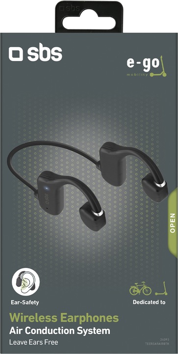 Actual product image SBS Wireless Earphones with Air Conduction System (No noise cancelling, 6 h, Wireless)