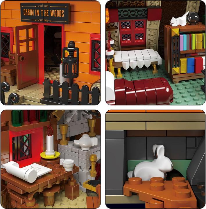 Actual product image Mould King Forest hut