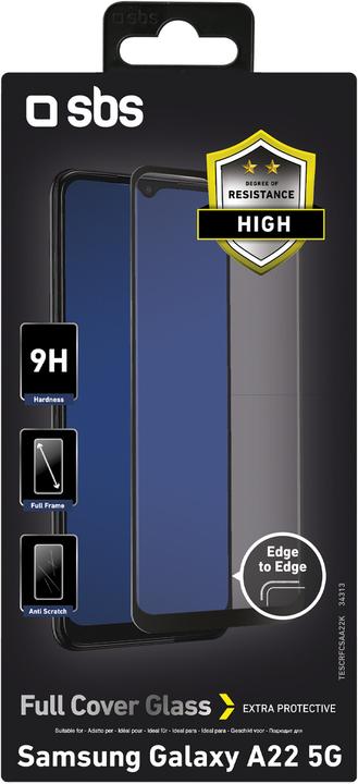 Immagine prodotto SBS Proteggi schermo in vetro per Samsung Galaxy A22 5G (1 pz., Samsung Galaxy A22 5G)
