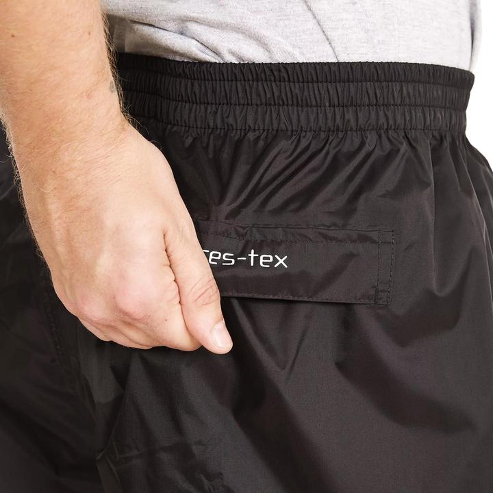 Actual product image Trespass QIKPAC Rain Trousers - UNISEX (M)