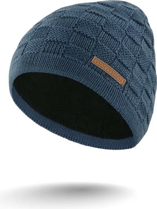 Produktbild Normani Merinowoll-Mütze mit Design Yuma (One Size)
