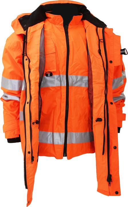Actual product image Yoko Hi Vis MultiFunction 7in1 Jacket (3XL)