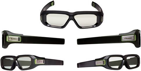 Produktbild NVIDIA GeForce 3D Vision 2 Kit, Brille + USB-Controller