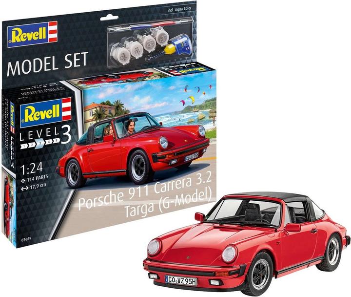Actual product image Revell MS Porsche 911 G model Targa