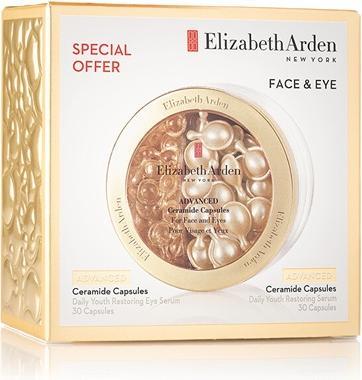 Actual product image Elizabeth Arden Advanced Ceramide Capsules Face And Eye Care Gift Set For Mature Skin
