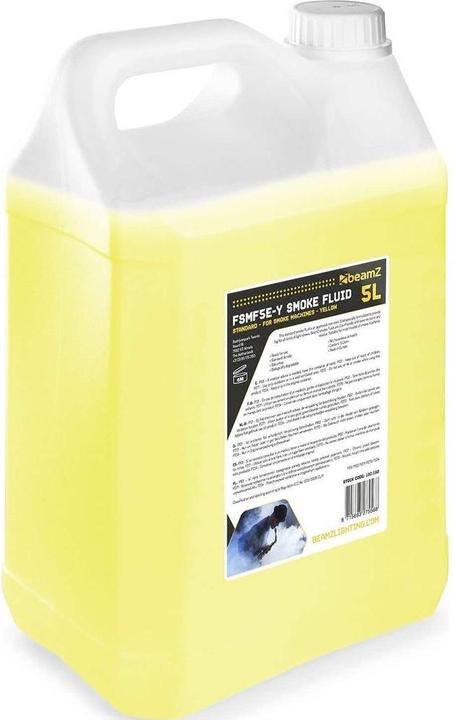 Image du produit BeamZ Fluide fumigène 5L ECO Light Yellow (Liquide de brouillard)