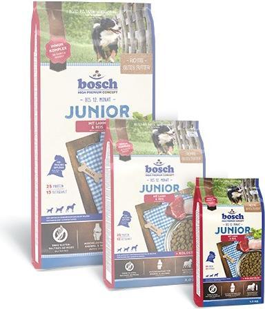 Image du produit Bosch Petfood Nourriture sèche pour chiens, bosch Junior agneau & riz 1 kg (Chiot + chaton, 1 pcs, 1000 g)