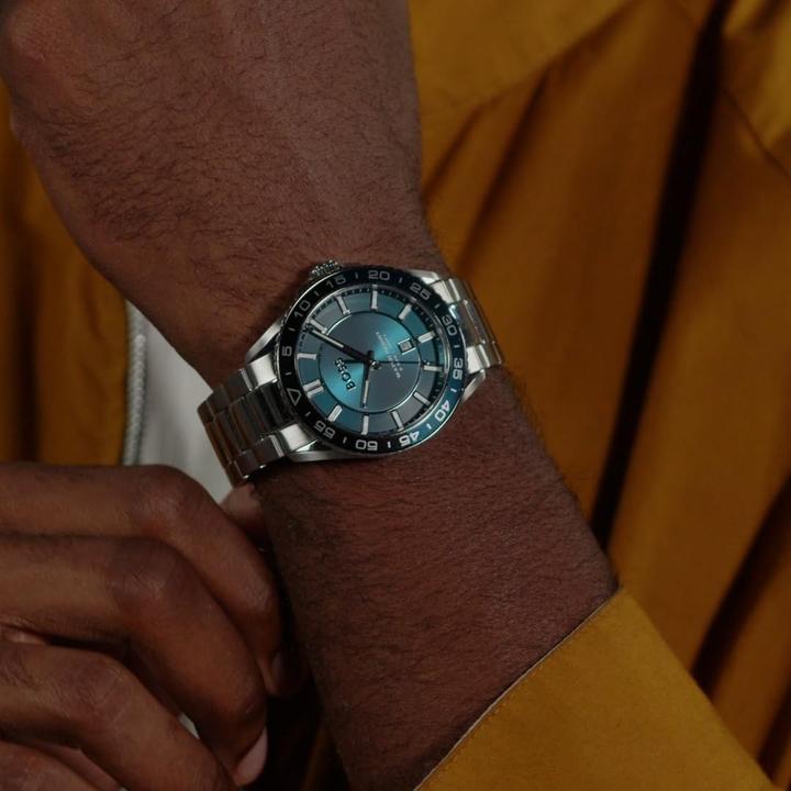 Immagine prodotto BOSS Orologio da polso classico con calendario e quadrante verde scuro