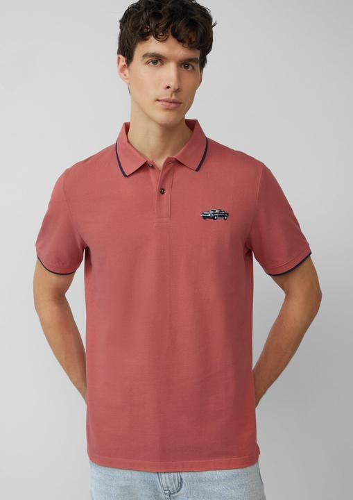 Produktbild S.Oliver Polo-Shirt Poloshirt aus Piqué mit Stickerei und Ford®-Artwork (L)