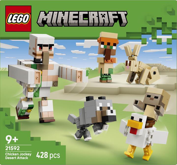 Image du produit LEGO Attaque du cavalier-poulet dans le désert (21592, LEGO Minecraft)