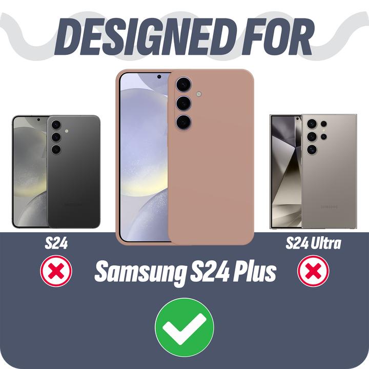 Produktbild Cazy Hülle Kompatibel mit Samsung Galaxy S24+ - Color TPU Schutz - (Samsung Galaxy S24+)