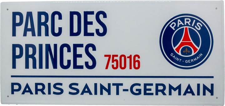 Produktbild Paris Saint Germain Tafel Parc Des Princes 75016 Strassenschild