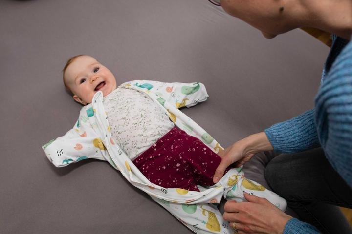 Produktbild Wombambino Baby-Schlafsack Casual Bequem sitzend (35 cm, Sommer, Frühling, Herbst)