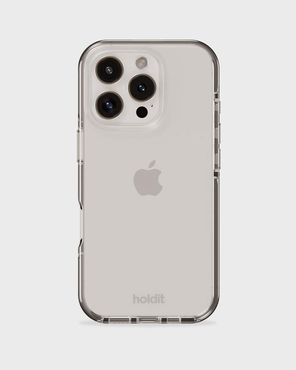 Actual product image Holdit Seethru Case iPhone 16 Pro Max White (Apple iPhone 16 Pro Max)