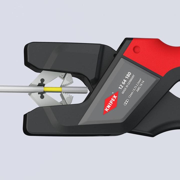 Produktbild Knipex Automatische Flachkabel-Abisolierzange (180 mm)