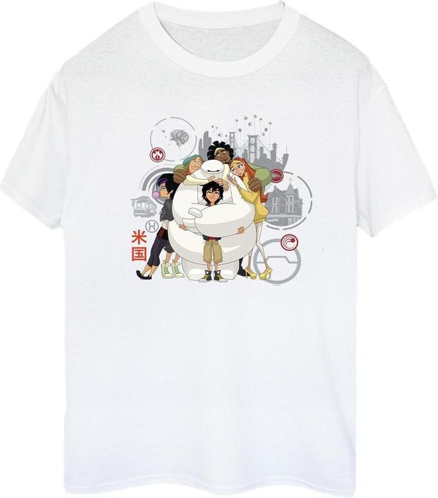 Image du produit Disney - T-shirt BIG HERO BAYMAX GROUP HUG - Femme (3XL)