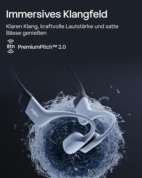 Produktbild Shokz OpenSwim Pro (Passive Geräuschunterdrückung, 9 h, Kabellos)
