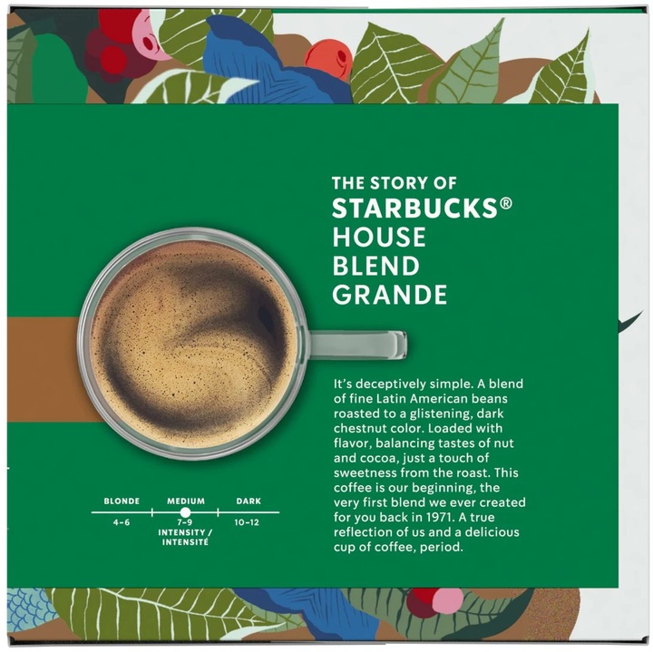 Actual product image Starbucks House Blend Grande by Nescafé Dolce Gusto Medium Roast (12 x Port.)