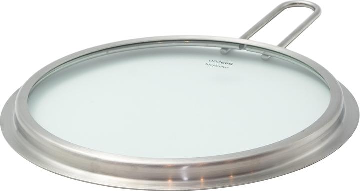 Image du produit Eva Solo Eva Trio - Glasdeckel - Brushed steel - 20 cm (20 cm, Métal, Verre)