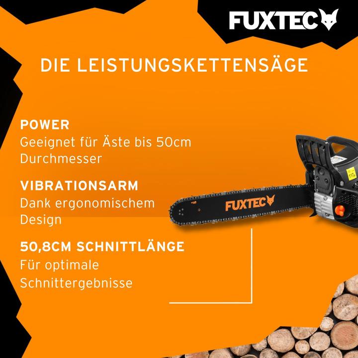 Actual product image Fuxtec FX-KS262 (Petrol chain saw)