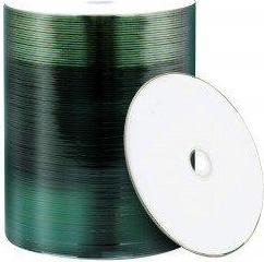 Actual product image MediaRange CD-R 700MB 80min 52x printable, pack of 100 in foil (100x)