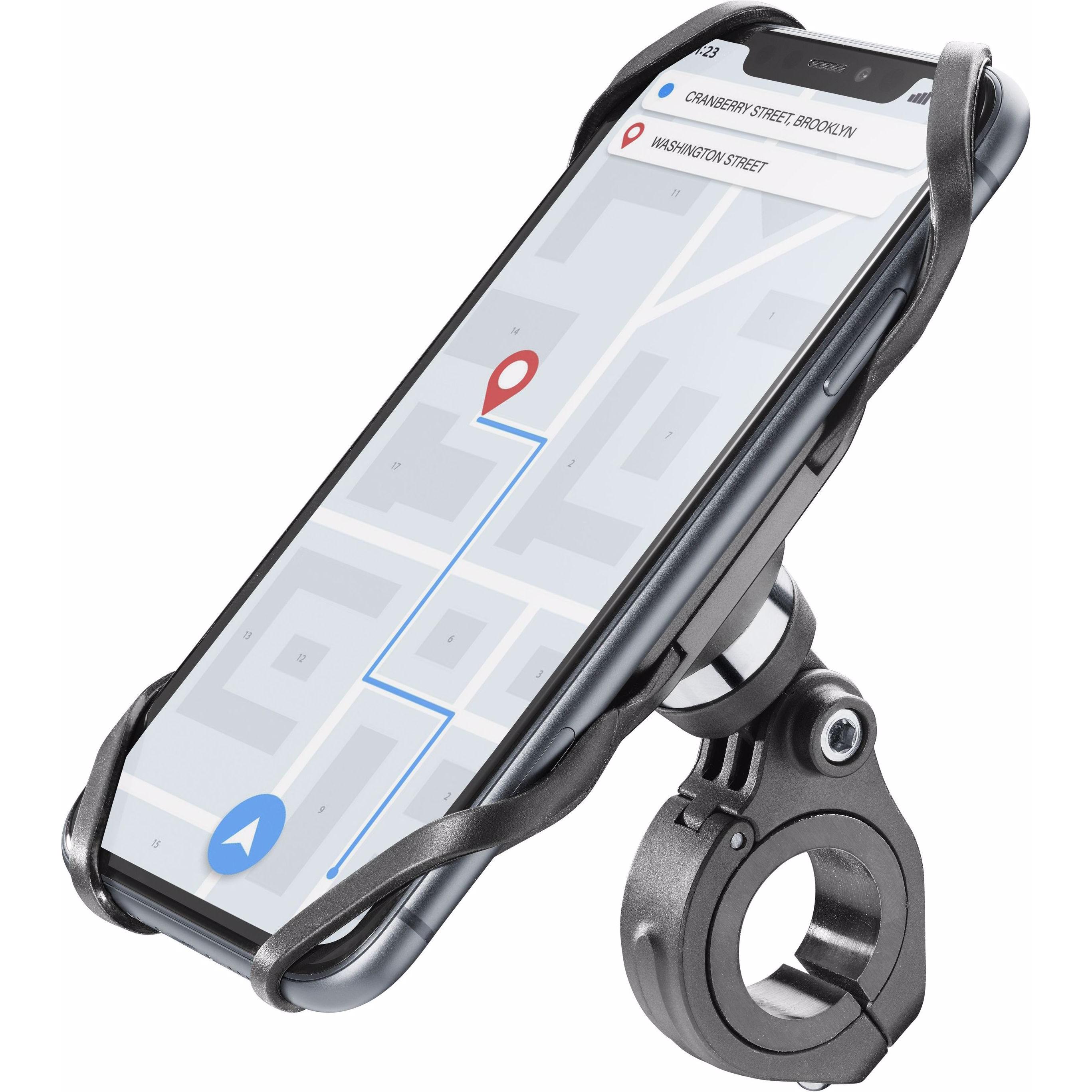 Cellularline Rider Pro, Smartphone Halterung, Schwarz