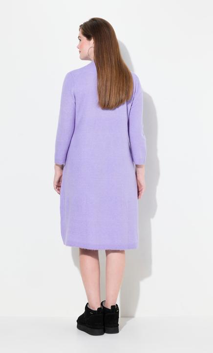 Produktbild Ulla Popken Strickkleid, A-Linie, Stehkragen, 3/4-Arm (54)