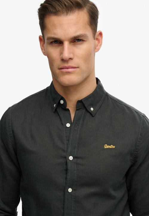 Immagine prodotto Superdry Camicia di lino a maniche lunghe (XXL)