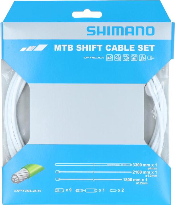 Actual product image Shimano MTB Optislick shift cable set