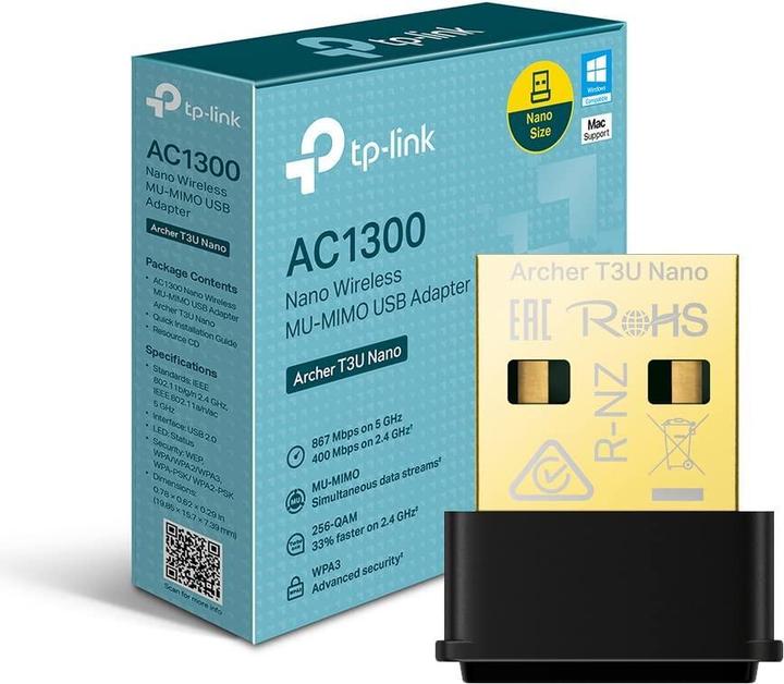 Produktbild TP-Link Archer T3U Nano (USB 2.0)