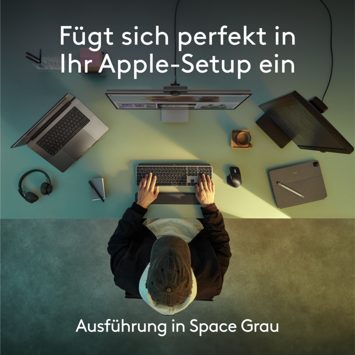 Produktbild Logitech MX Keys S for Mac (DE, Kabellos)