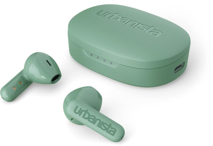 Produktbild Urbanista Copenhagen Headset True Wireless Stereo (TWS) In-ear Calls/Music Bluetooth Green (Aktive Geräuschunterdrückung, 32 h, Kabellos)