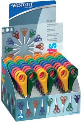 Produktbild Westcott Display mit 30 Kinderscheren (13 cm)