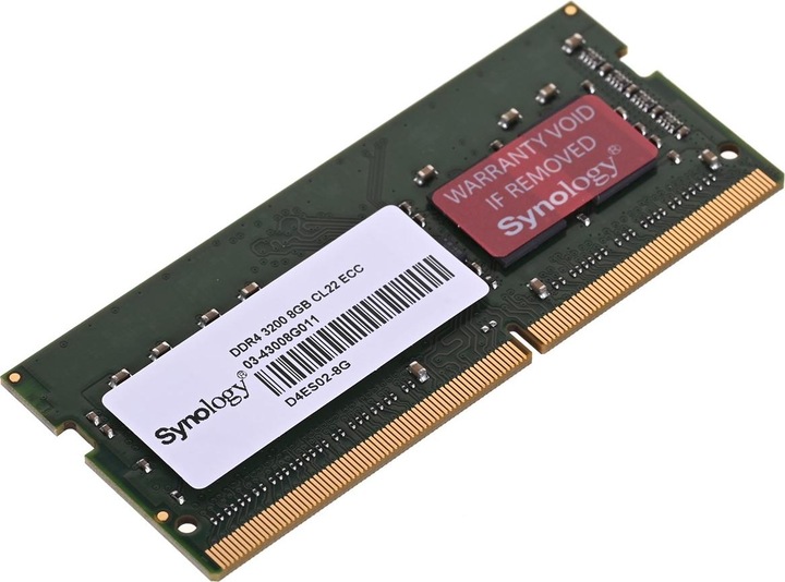Produktbild Synology D4ES02-8G (1 x 8GB, 1333 MHz, DDR4-RAM, SO-DIMM)