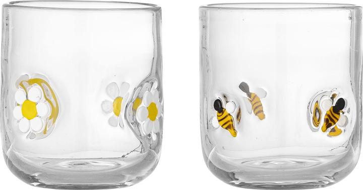 Bloomingville - Buzz Drinking Glass - Clear (0.30 l, 6x)