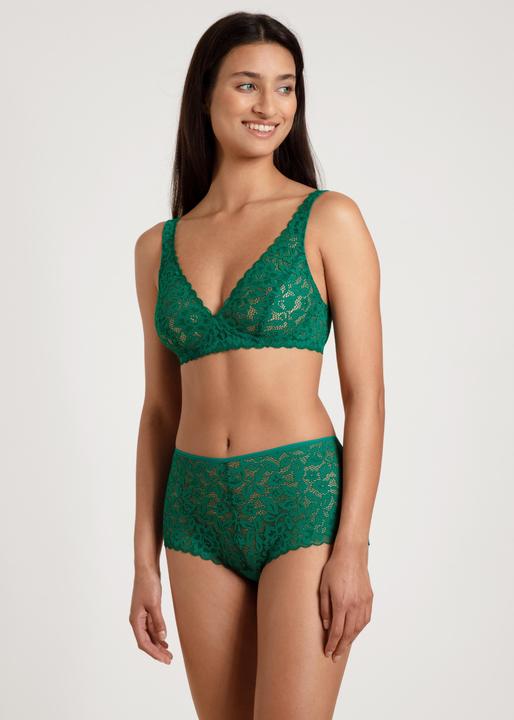 Actual product image Calida BH "Natural Comfort Lace" dunkelgrÃ¼n (Single pack, 75 A)