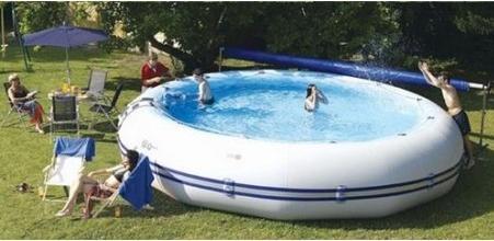 Actual product image Zodiac above-ground pool round Winky 8 diam ext 9.50m (750 x 100 cm)
