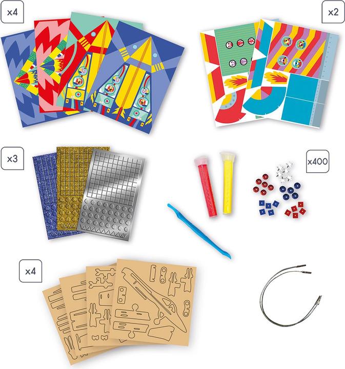 Image du produit Janod Coffret Créatif Multiactivités